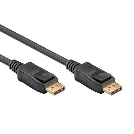 1.5 meter DisplayPort 2.0 kabel - 4K/60Hz - 100% koper - Zwart