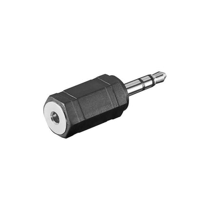 2.5mm female jack naar 3.5mm male jack adapter - Stereo