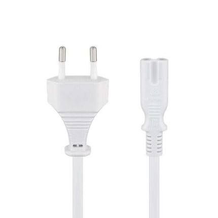 C7 kabel - 3 meter - Eurostekker naar C7 - wit