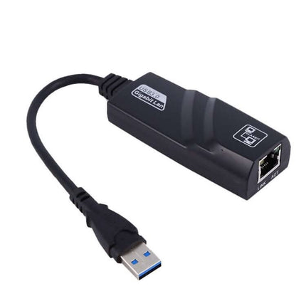 USB-A naar Gbit LAN (netwerk) adapter - Zwart