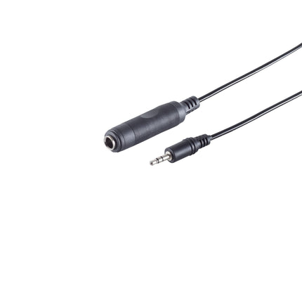 3.5mm jack naar 6.35mm female jack koptelefoonadapter - Stereo (S-CONN)
