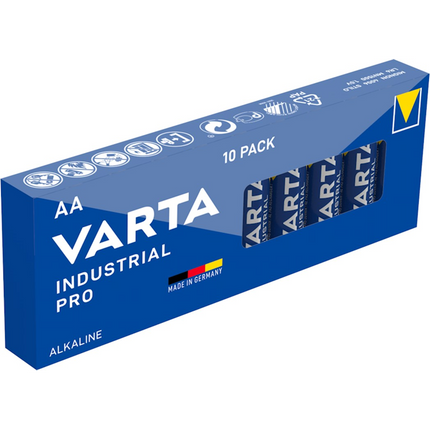 Varta alkaline 1.5 volt LR6/AA batterijen - 10 stuks