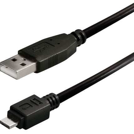 USB A naar 'Micro-USB-A' verloop - USB 2.0 - Zwart - 20cm