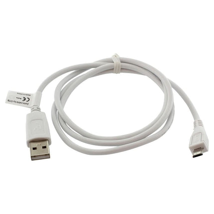 USB-A naar Micro-USB verloopkabel - 95 cm - USB 2.0 - Wit