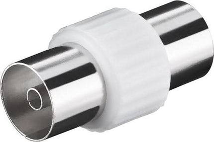 Coax koppelstuk - IEC (v) naar IEC (v)