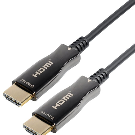 15 meter Optische HDMI 2.0 kabel - 4K/60Hz - HDMI AOC - Zwart