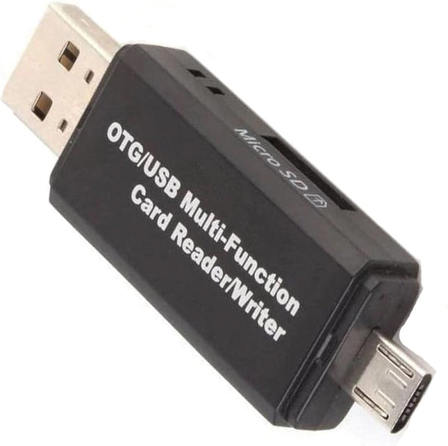 SD Kaartlezer USB & Micro USB – Voor Micro SD en SD Kaarten