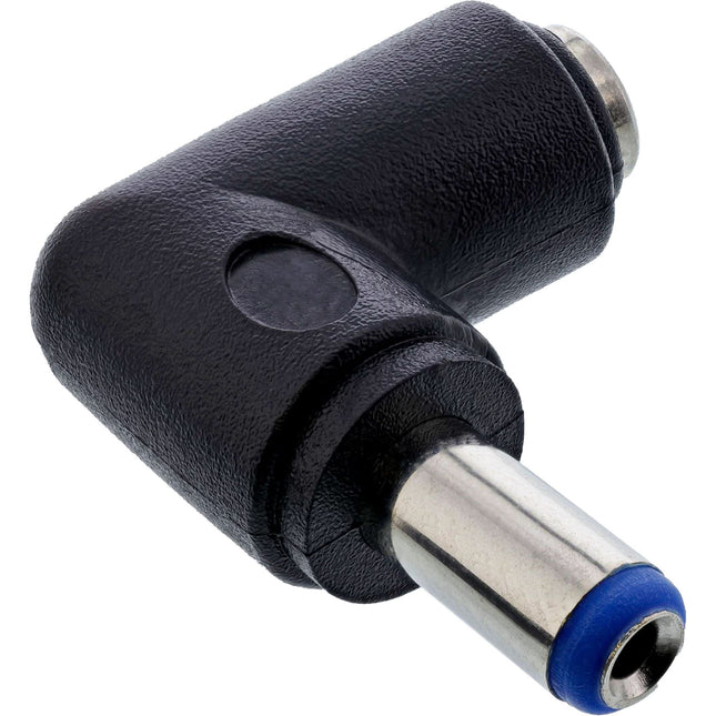 Haakse DC  adapter - 5,5 x 2,1 mm - 5V/3A (15W) - Zwart