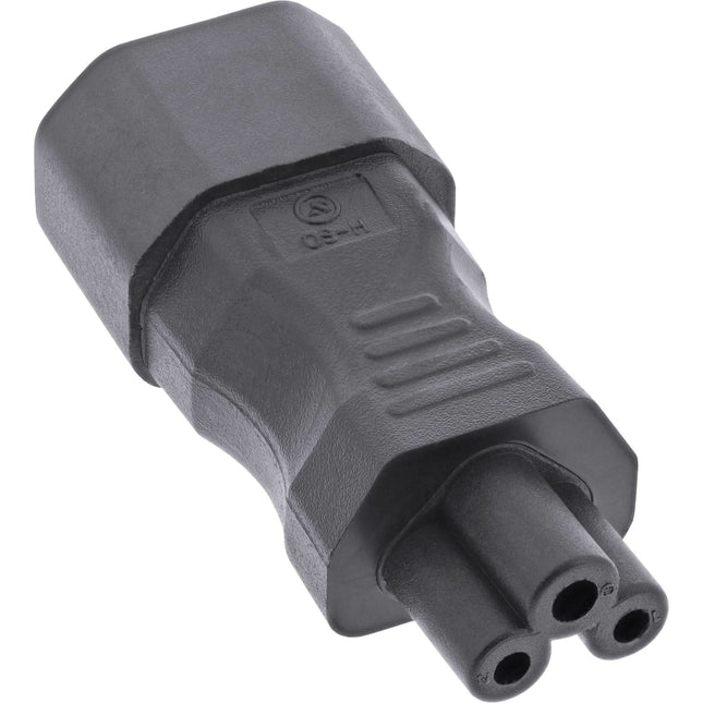 Voedingsadapter C5 (v) naar C14 (m)- Zwart - 250V / 2,5A