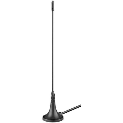 2 meter Passieve DVB-T2 (HD) mini-magnetische antenne – 3 dBi - Zwart