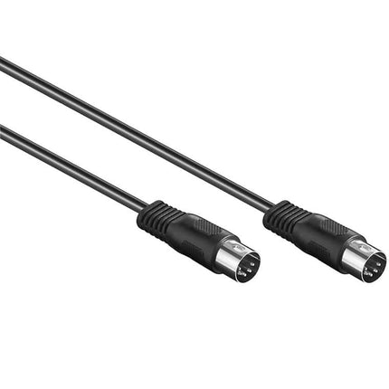 1,5 meter DIN Audio-aansluitkabel – 5-pins DIN naar 5-pins DIN