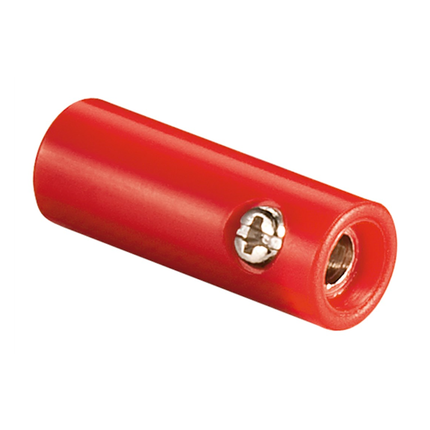 Banaansocket Rood - 4mm - Female