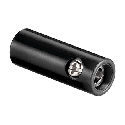 Banaansocket Zwart - 4mm - Female