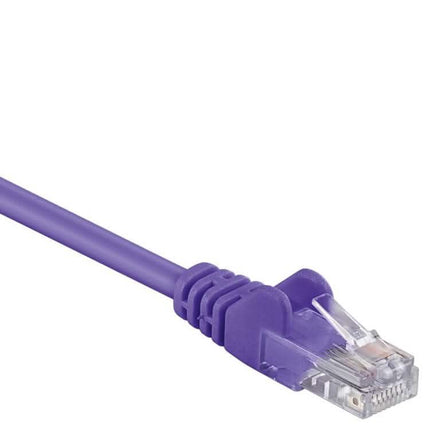 50 cm  Cat 5e U/UTP netwerkkabel – Paars
