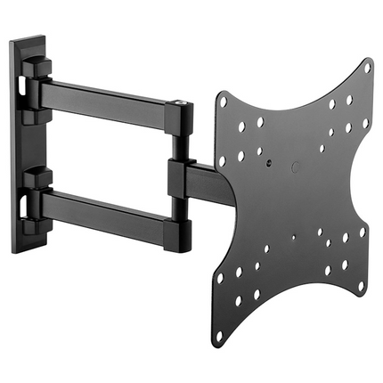 Goobay Draaibare & kantelbare TV muurbeugel - Tot 42 inch - 4.4-32 cm muurafstand