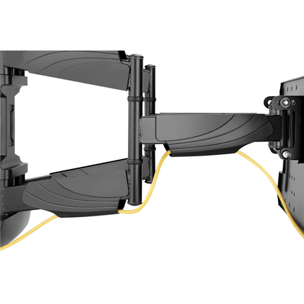 Goobay Draaibare & kantelbare TV muurbeugel - Tot 70 inch - 5-51 cm muurafstand