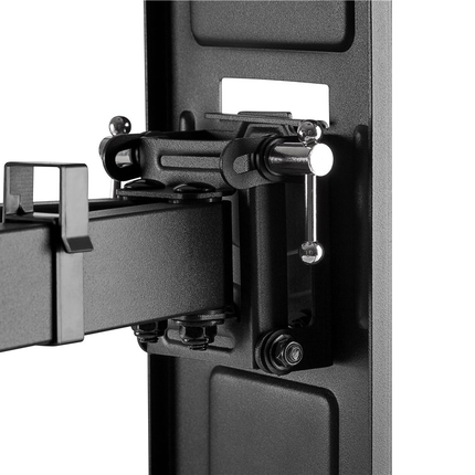 Goobay Pro Draaibare & kantelbare TV muurbeugel - Tot 100 inch - 7.7-42.8 cm muurafstand