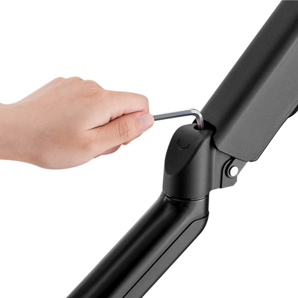 Goobay bureau monitorarm - 2 monitoren - Met gasveer - Tot 32 inch / 9 KG per stuk