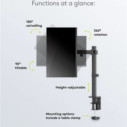 Goobay bureau monitorarm - 1 monitor - Tot 32 inch / 8 KG
