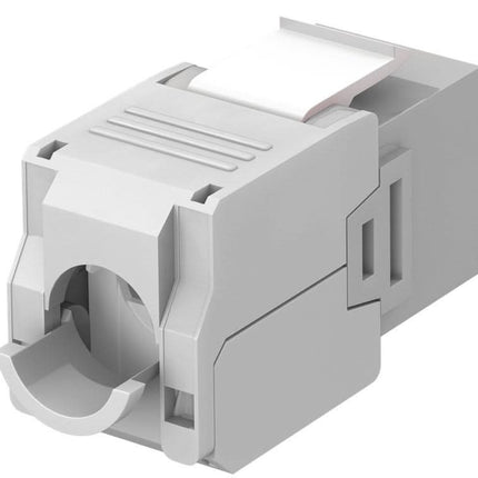 Cat 6a keystone - Grijs