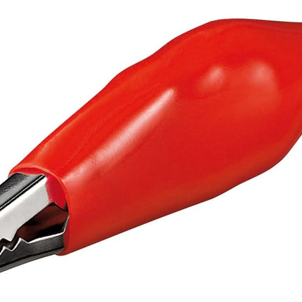 Krokodillenklem - Alligator clip - Rood - 48 mm