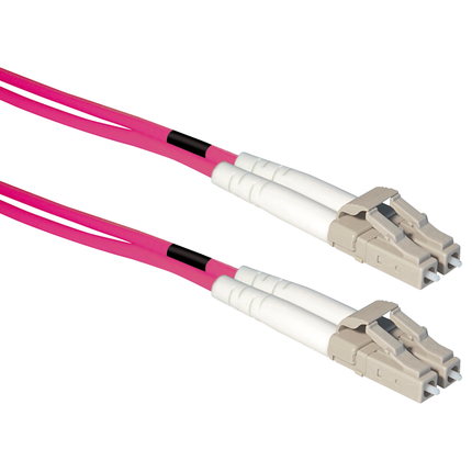 Glasvezel 50/125µm - LC-LC - 1 meter - Multimode OM4 - LSZH