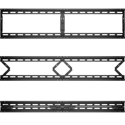 Goobay vaste TV muurbeugel - Tot 100 inch - Muurafstand 3 cm
