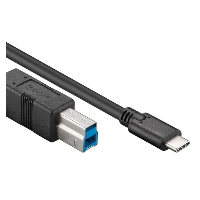 hoorbaar Leerling Subtropisch USB 3.0 kabel | USB C naar USB B | Kies je lengte | Goedekabels.nl