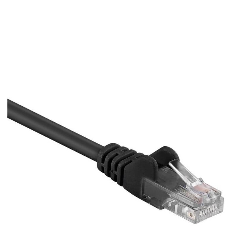 Wanten Onrechtvaardig Leeuw Zwarte UTP kabel - Kies je lengte tussen 0.25 en 50 meter - Voorraad