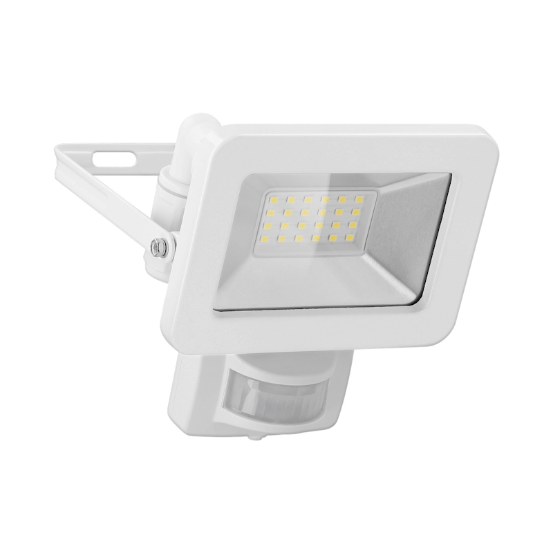 Verkeerd voedsel nul Professionele kleine led schijnwerper - 20 watt - Wit - Met sensor