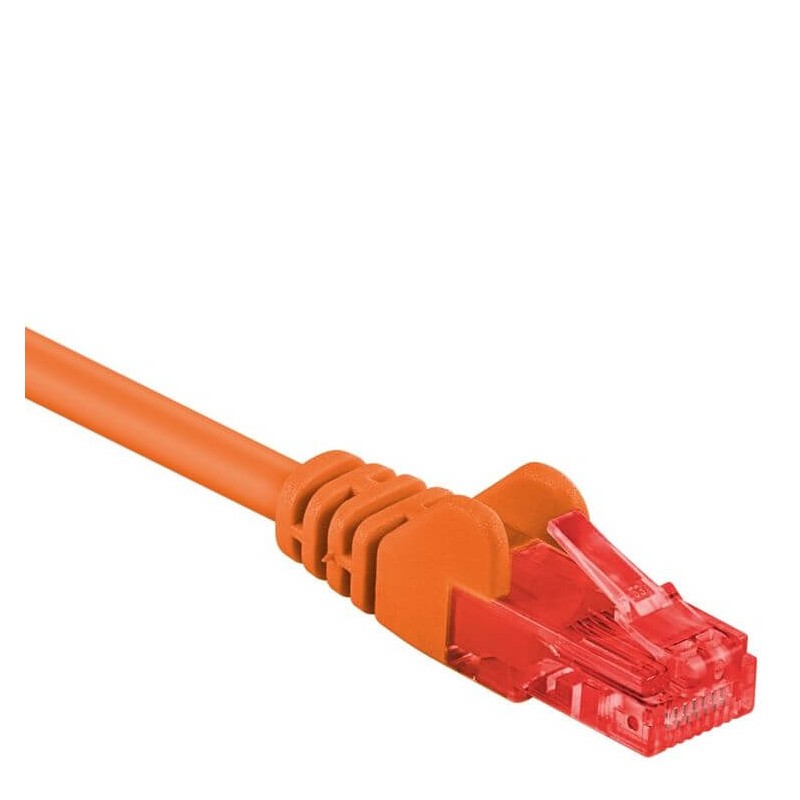Dynamiek Luipaard systematisch Oranje Cat 6 UTP kabel - Kies je lengte tussen 0.25 en 25 meter