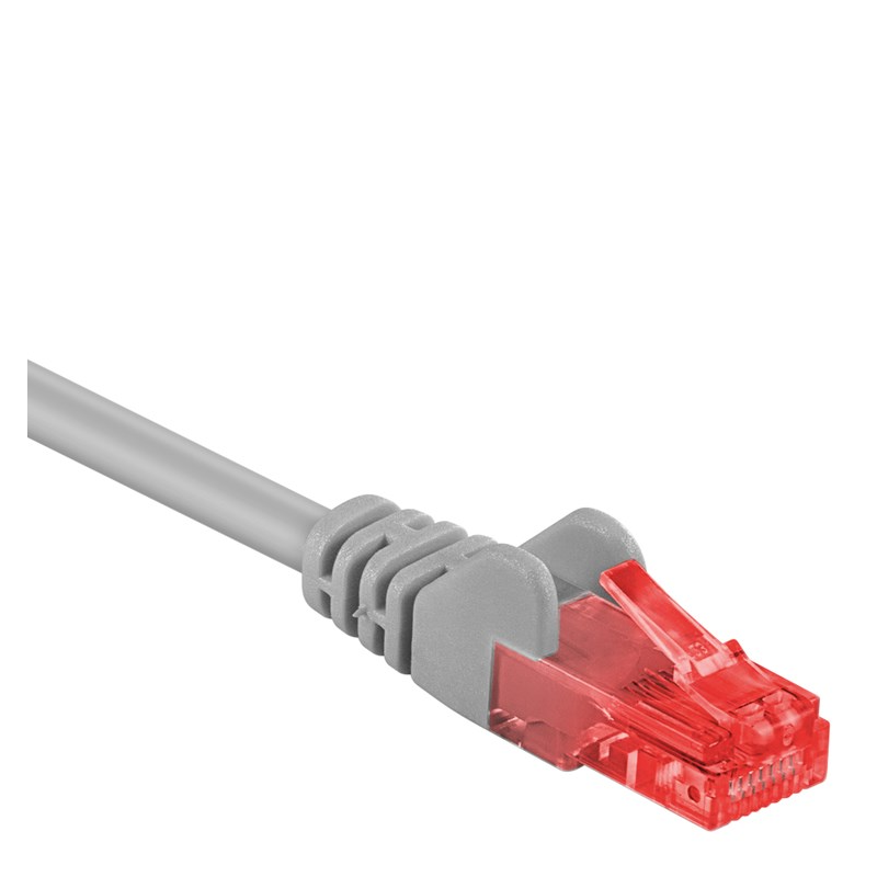 Grijze Cat UTP kabel - Kies je lengte tussen 0.25 en 25 meter