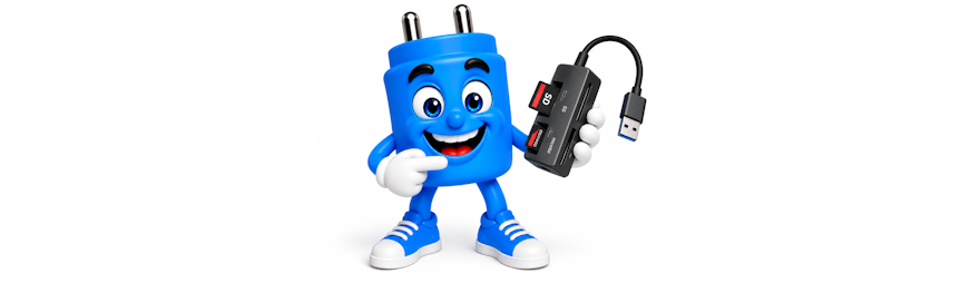 Foto’s en video’s overzetten met een USB-cardreader
