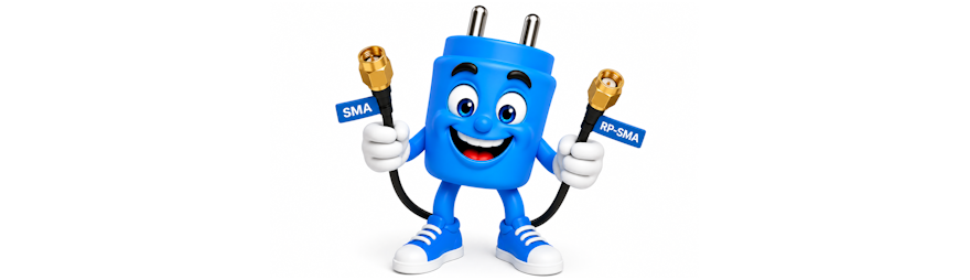 SMA en RP-SMA kabels en stekkers: wat is het verschil?