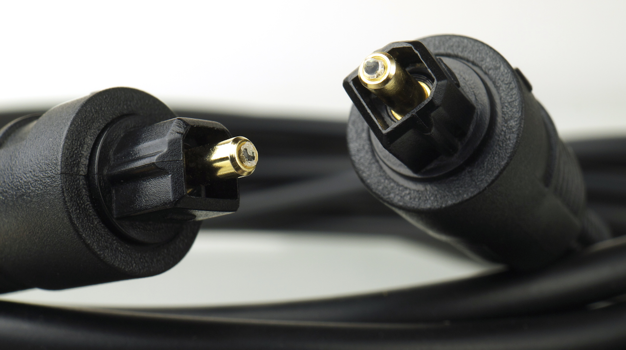 Zo ziet een Toslink kabel er uit