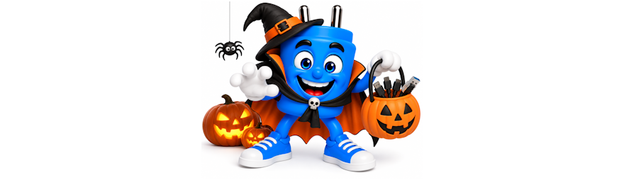 Halloweenverlichting veilig aansluiten: kabels, timers en stekkerdozen