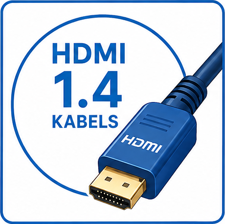 HDMI 1.4 kabels voor Full HD, 4K en standaard aansluitingen