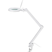 LED-Loeplamp met Tafelklem – Dimbaar – Instelbare Lichtkleur – 10 W – 1,75x Vergroting – Wit