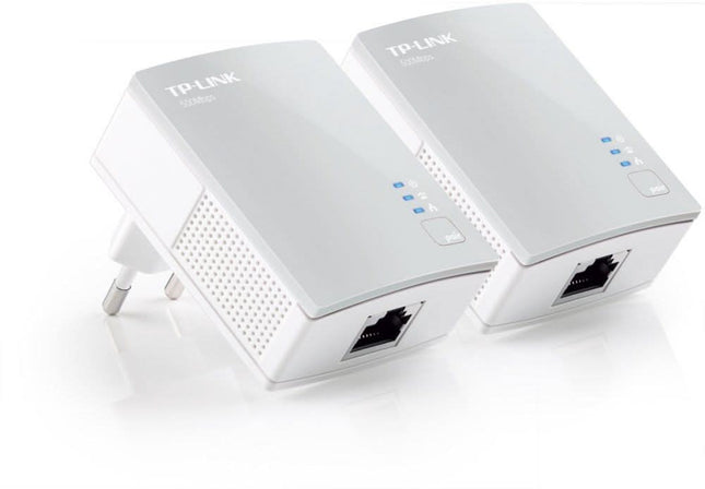 TP-LINK TL-PA4010KIT - Netwerk via stopcontact - 600 Mbit - Kit van 2 stuks - EoP adapter