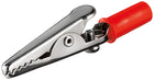 Krokodillenklem - Alligator clip met schroef - Rood - 51 mm