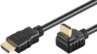 3 meter HDMI 2.0 kabel met 270° haakse aansluiting - 4K/60 Hz - 1080p/144 Hz