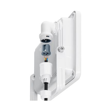 10 watt led schijnwerper met sensor - 4000K (daglicht) - Wit