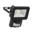 10 watt led schijnwerper met sensor - 4000K (daglicht) - Zwart