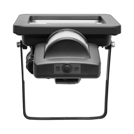10 watt led schijnwerper met sensor - 4000K (daglicht) - Zwart