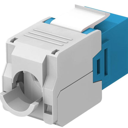 Cat 6a keystone - Blauw