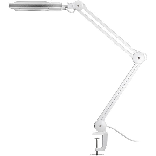 LED-Loeplamp met Tafelklem – 8 W – 1,75x Vergroting – Wit
