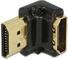Premium compacte HDMI 2.0 adapter - 90° haaks naar beneden 4K/60 Hz - 1080p/144 Hz