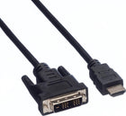 HDMI 1.4 naar DVI-D Single Link verloopkabel - Zwart - 2 Meter