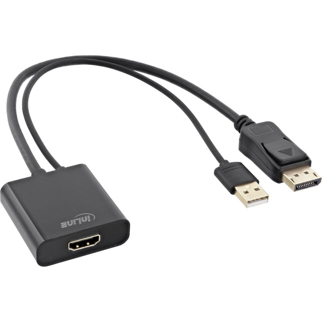 Displayport naar female HDMI-1.4 actieve omvormer (30cm)