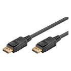 3 meter DisplayPort 2.0/2.1 kabel – 40 Gbit/s – 8K - Zwart